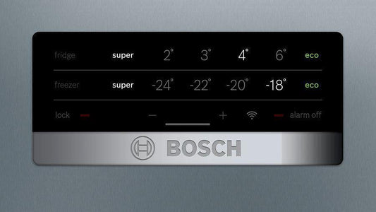 Frigorífico e Congelador | Bosch | Serie 4 KGN39XIDP | Inox | 366L