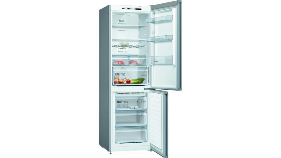 Frigorífico Combinado | Bosch | Serie 4 KGN36VIEA | Inox | 324L