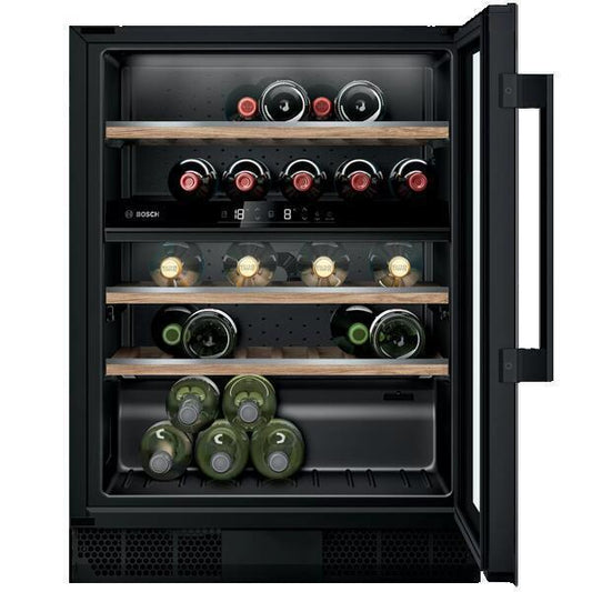 Frigorífico de Vinho | Bosch | Serie 6 KUW21AHG0 | 44L | Preto