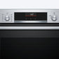 Forno Elétrico | Bosch Serie 6 | HBA5360S0 | 71L | Preto | Inox