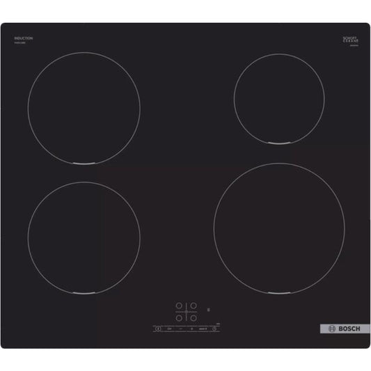 Placa de Indução | Bosch | Serie 4 PUE611BB5E | 60cm | Preto