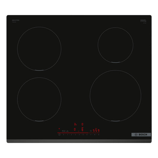 Placa de Indução | Bosch | Serie 6 PIE631HB1E | 60cm | Preto