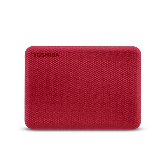 Disco Externo | Toshiba | Canvio Advance | 2.5" 2TB | Vermelho