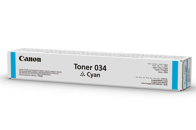 C-EXV034 Toner Cyan, duraÃ§Ã£o: 7300 - Compativel com iRC1225iF - preÃ§o vÃ¡lido p/ unid prÃ© estabelecidas