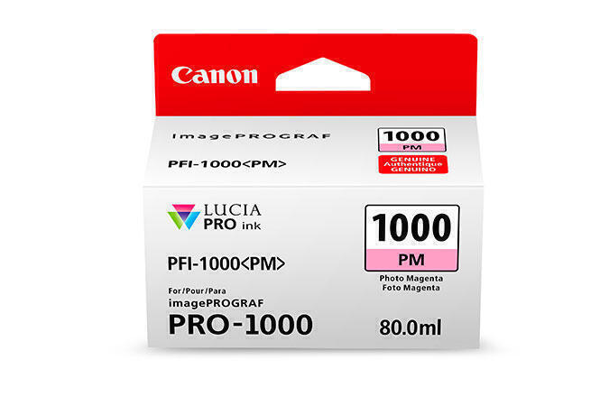 Canon iPF PRO1000 Cartucho Photo Magenta PFI-1000PM