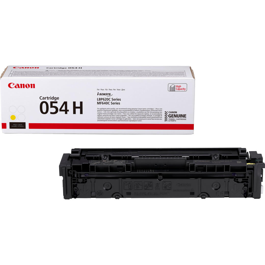 Cartucho Toner CRG 054H Y | MF640, LBP620 | Amarelo