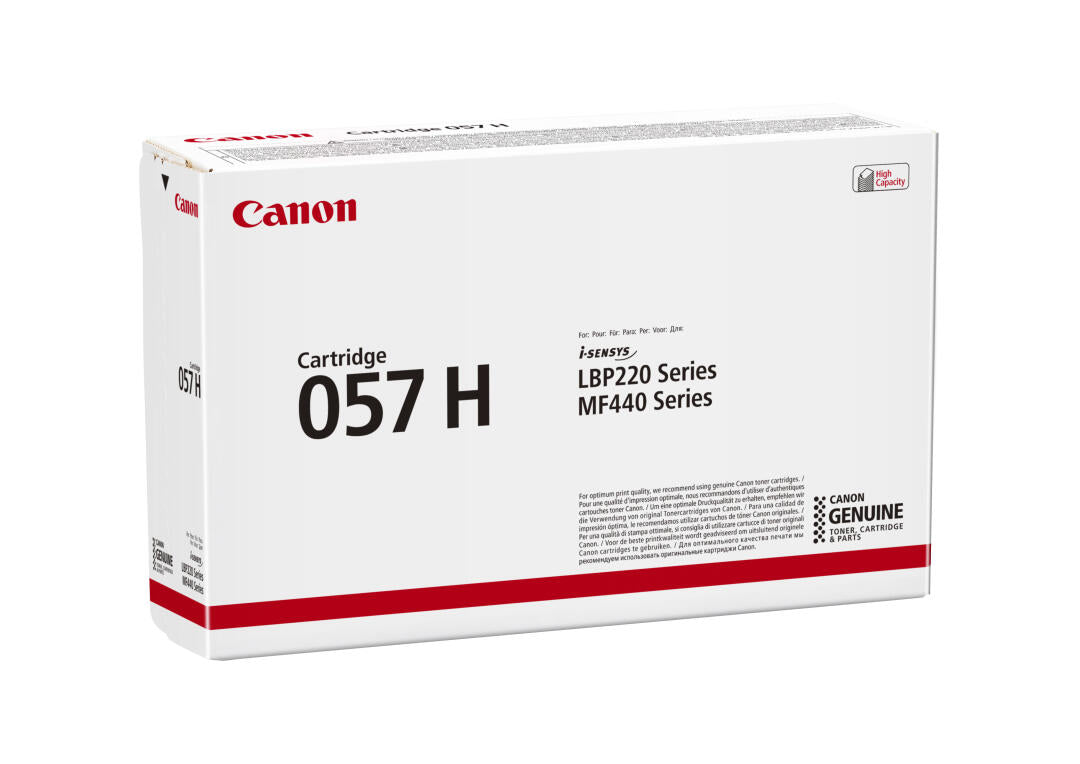 Toner Canon | 057 | Preto Alto Rendimento | i-SENSYS LBP22x/MF44x