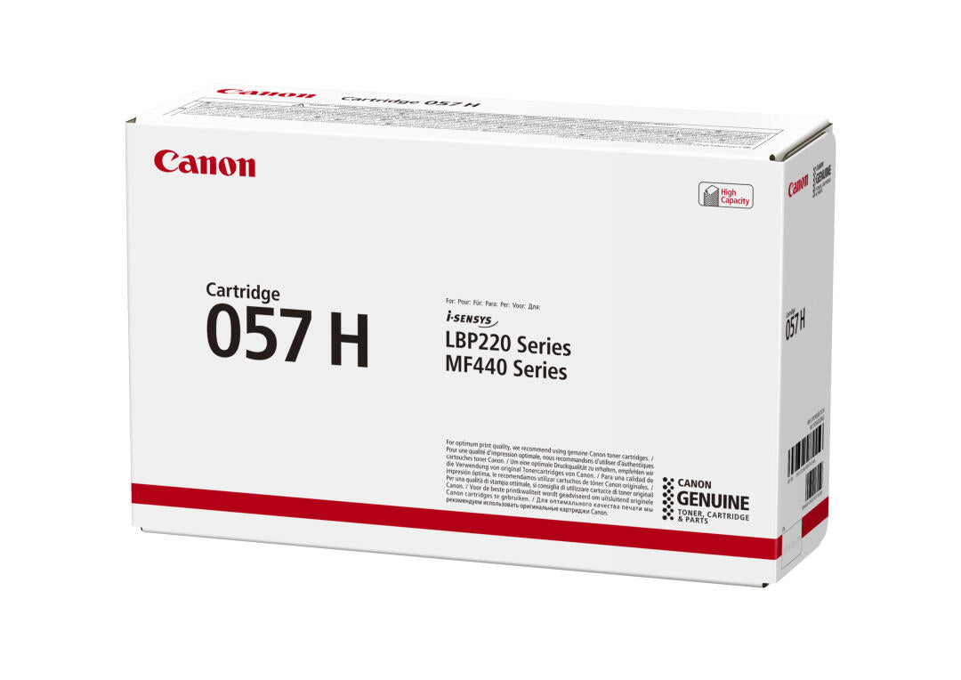 Toner Canon | 057 | Preto Alto Rendimento | i-SENSYS LBP22x/MF44x