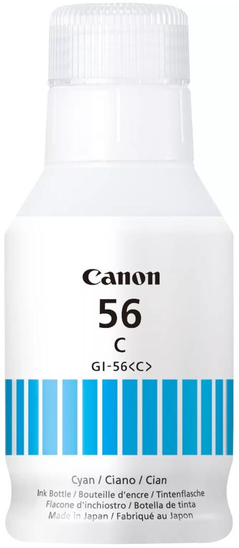 Tinteiro Canon | GI-56 C | Azul | Compatível com Maxify GX6050, G7