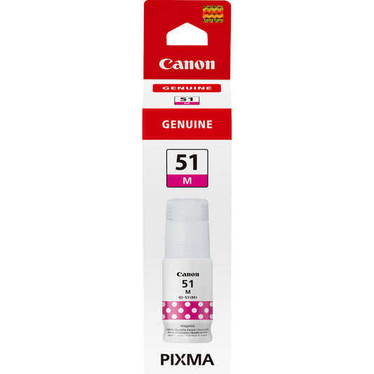 CANON Botella de tinta Magenta GI-51M para G1520 G2520 G3520 G3560