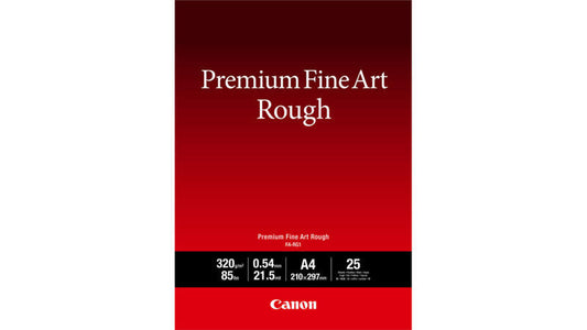 FA-RG1 A4 25 folhas - Premium FineArt Rough A4 25 folhas