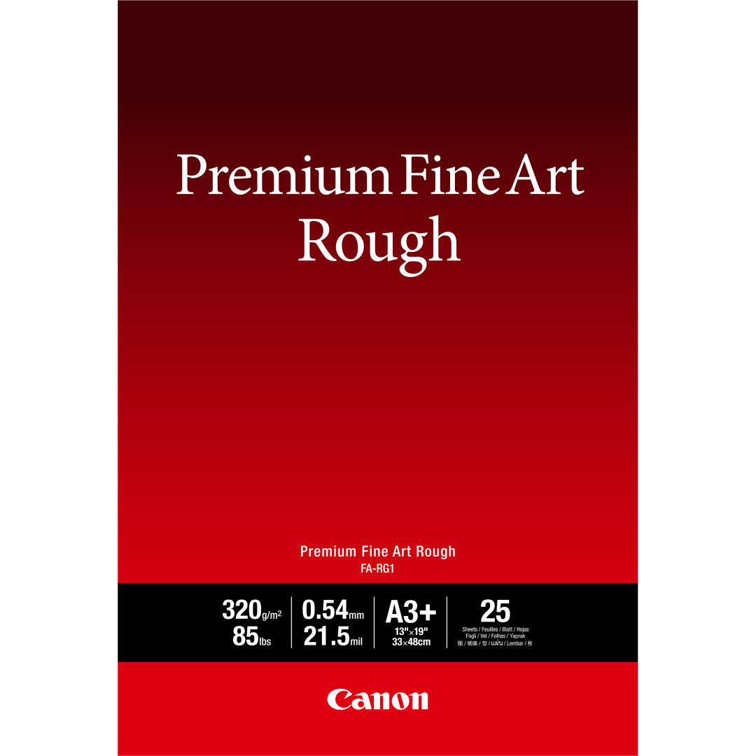 FA-RG1 A3+ 25 folhas - Premium FineArt Rough A3+ 25 folhas