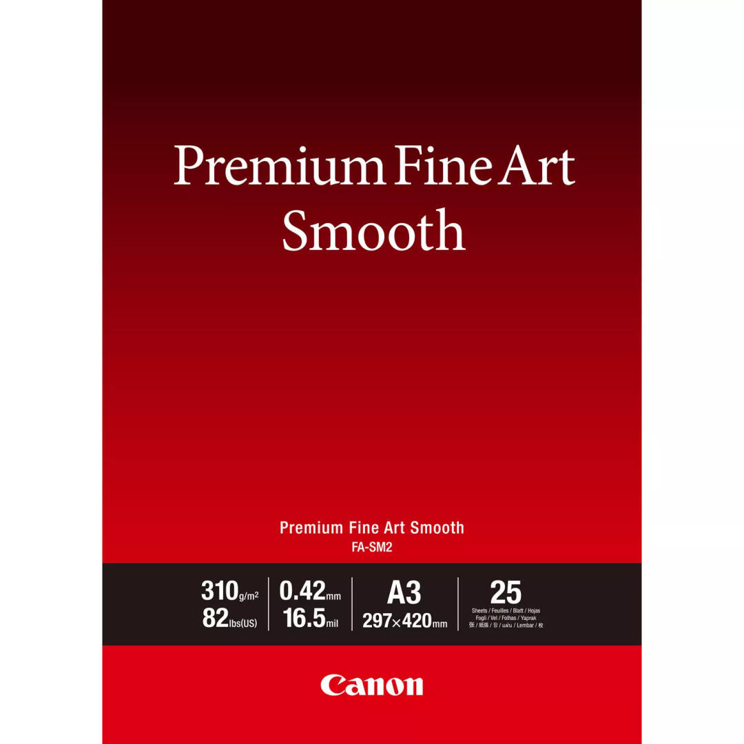 FA-SM2 A3 25 - Premium FineArt Smooth A3 25 sheets