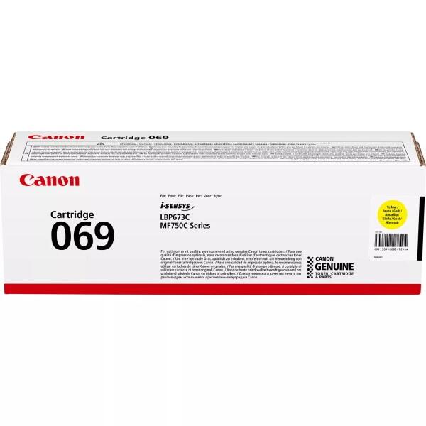 069 Y Cartridge Amarelo compativel com MF754Cdw, MF752Cdw