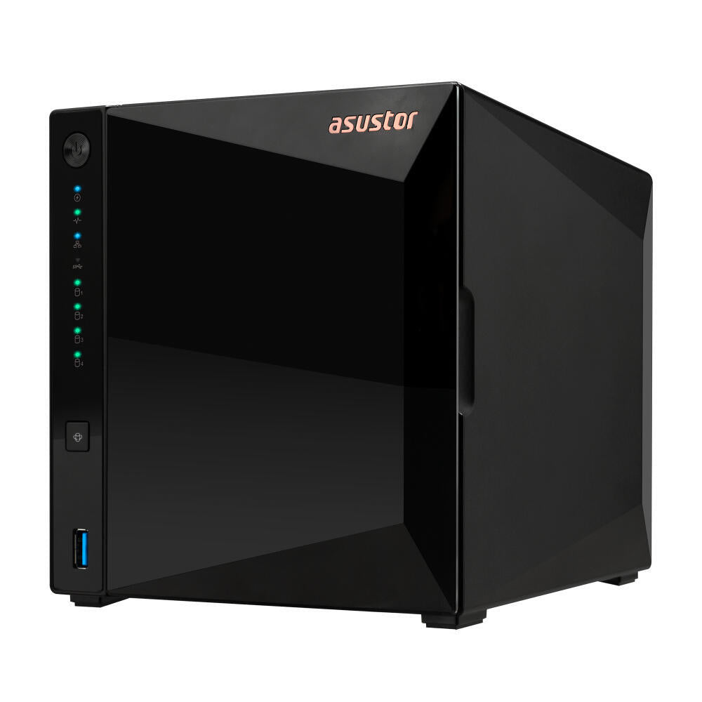 NAS ASUSTOR 4-Bay DRIVERSTOR 4 PRO, Realtek RTD1619B 4C 1.7GHz/2GB/2.5GbE/USB/Tower, 3Y WTY