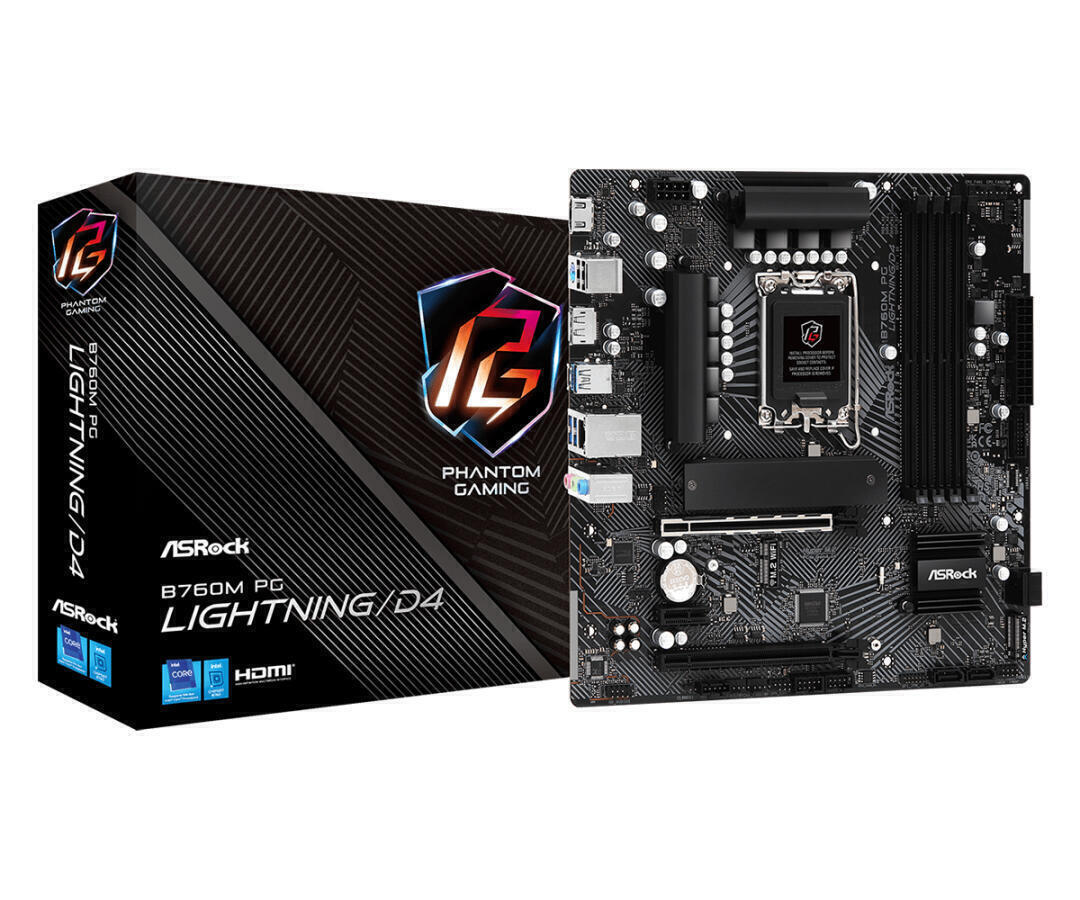 Placa Mãe | B760M PG | LIGHTNING/D4 | D4 | ATX