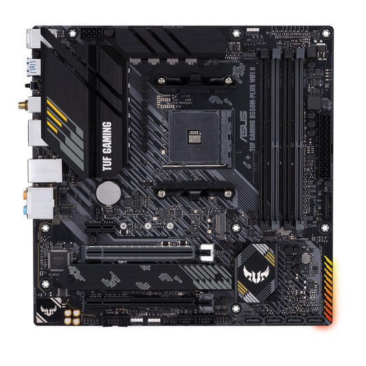 Placa Mãe | ASUS | TUF Gaming B550M-Plus Wifi II | AM4 | Dual M.2