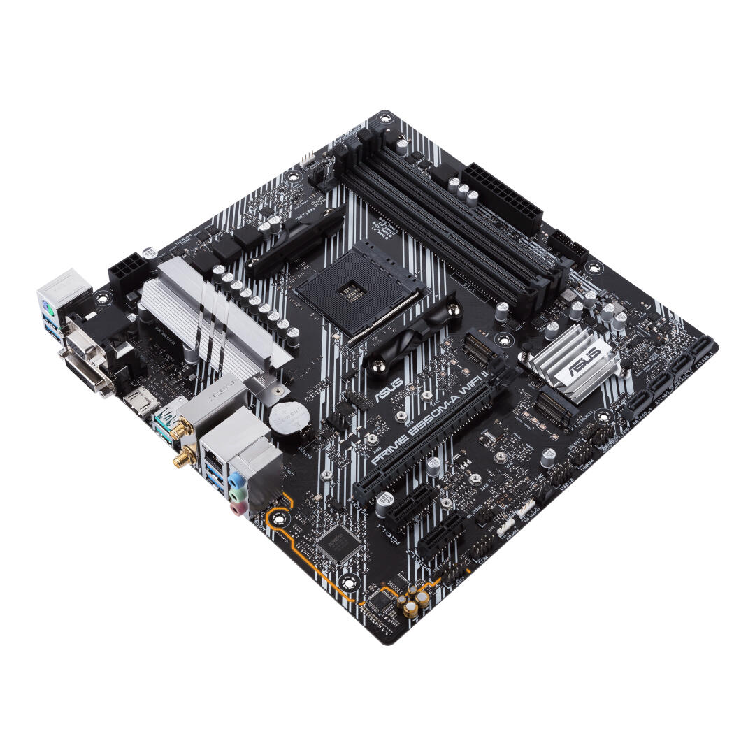 Placa Mãe | ASUS | PRIME B550M-A WIFI II | AM4 | DUAL M.2 | WiFi