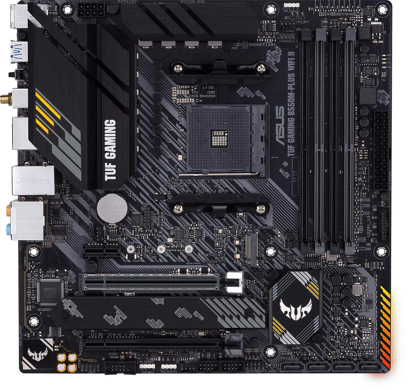 Placa Mãe | ASUS | TUF Gaming B550-Plus WiFi II | AM4 | 4x DDR4