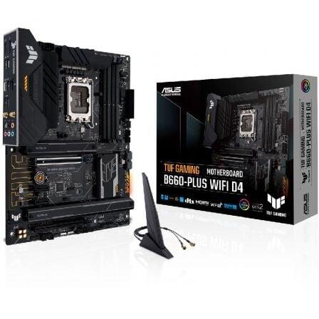 Placa-Mãe Gaming | Asus TUF | B660-PLUS WIFI D4 | LGA1700 | USB3.2