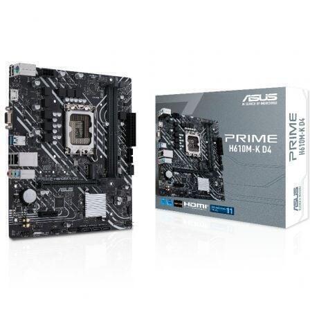 Motherboard Asus Prime | H610M-K D4 | LGA1700 2xDDR4 VGA/HDMI mATX