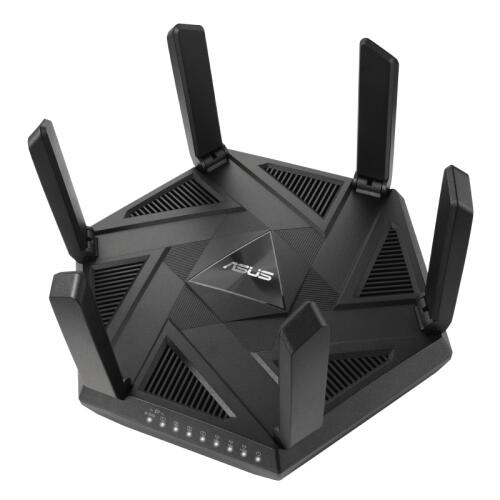 ASUS RT-AXE7800 router inalÃ¡mbrico Tribanda (2.4 GHz / 5 GHz / 6 GHz) Negro - 1360782