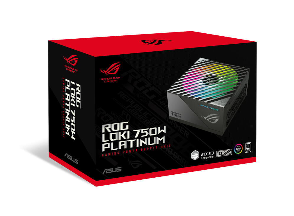 Fonte de Alimentação | ASUS | ROG-LOKI-750P-SFX | 750W | 80+ Platinum