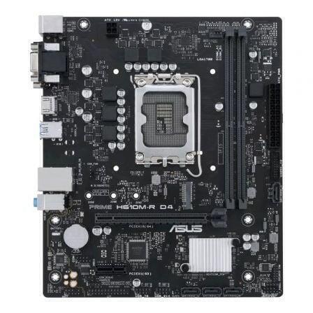 Placa Base | Asus | Prime H610M-R D4 | Socket 1700 | Micro ATX | Bulk