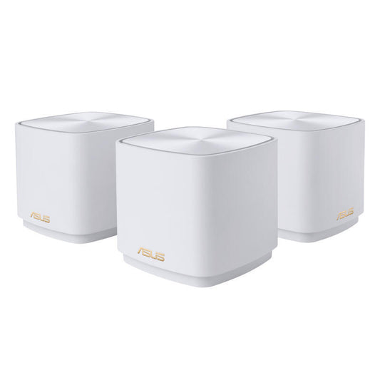 Sistema WiFi ASUS ZenWiFi XD4 Plus (2pk White: Router+Node), AX1800,Dual Band,WiFi6,AiMesh