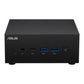 BAREBONE Mini PC PN52 - AMD Ryzen 5 5600H, 2 x SO-DIMM, DDR4-3200MHz memory, up to 32GB*2, 1 x M.2 2280 PCIe Gen4x4/SATA, supports 128GB 1TB NVMe SSD, black