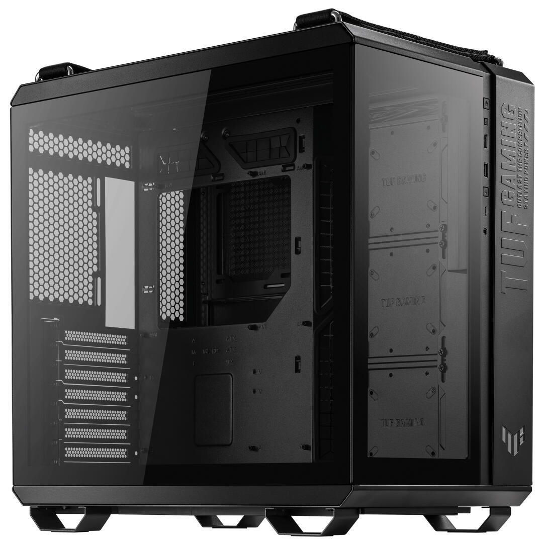 Caixa Midi Tower GT502 TUF GAMING CASE TEMPERED GLASS