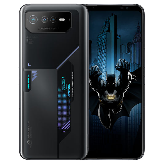 Smartphone Asus ROG Phone 6, Batman Edition 6,78",12GB,256GB,50MP+13MP+12MP,Android 12,Night Black