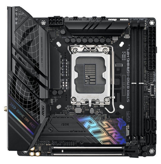 Placa Mãe | ASUS | ROG Strix B760-I Gaming WiFi | Intel 1700 | 4DDR