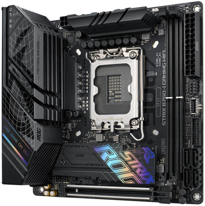 Placa Mãe | ASUS | ROG Strix B760-I Gaming WiFi | Intel 1700 | 4DDR