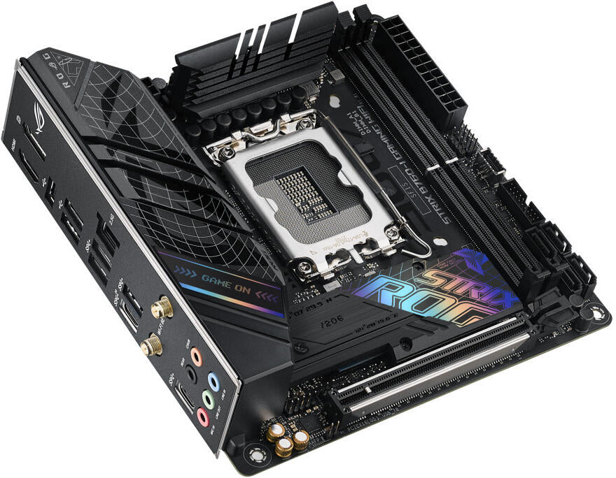 Placa Mãe | ASUS | ROG Strix B760-I Gaming WiFi | Intel 1700 | 4DDR