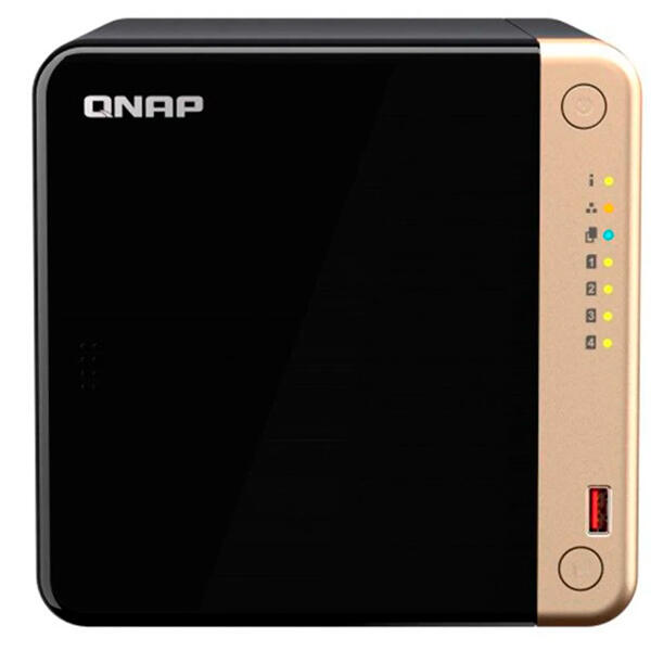 NAS | QNAP | 4-Bay Celeron N5105/N5095 | 8GB | 2x2.5GbE | USB | Tower