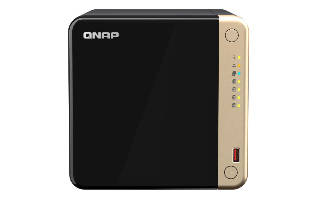 NAS | QNAP | 4-Bay Celeron N5105/N5095 | 8GB | 2x2.5GbE | USB | Tower