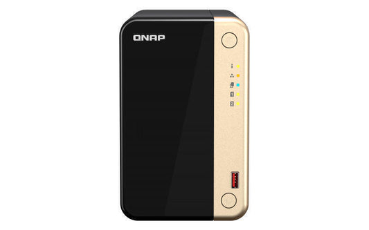 NAS | QNAP | 2-Bay Celeron N5105/N5095 | 8GB | 2x2.5GbE | USB | Tower