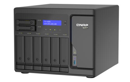 QNAP TS-h886 NAS Torre Ethernet Negro D-1602 - 1367094