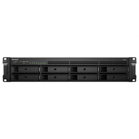 Synology RackStation RS1221RP+ - Servidor NAS - 8 baias - montável em bastidor - SATA 6Gb/s - RAID (expansão de disco rígido) RAID 0, 1, 5, 6, 10, JBOD, 5 hot spare, 6 sobressalentes, reserva 10, 1 re