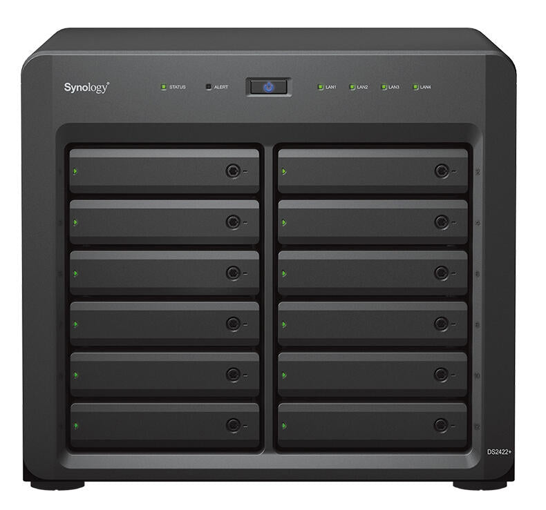 Servidor NAS | Synology | Disk Station DS2422+ | 12 baias | RAID