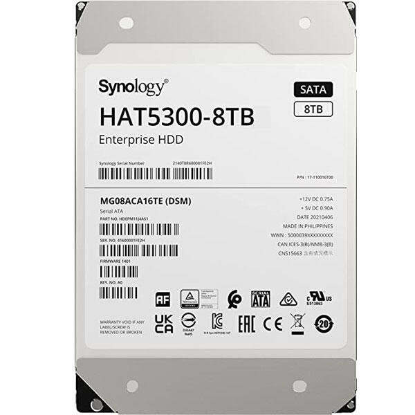 Disco Interno SATA | Synology | HAT5300-8T | 8TB | 3.5"