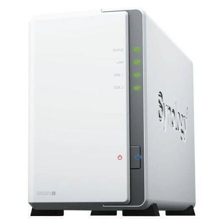 Servidor NAS | Synology | DiskStation DS223J | 2 Baias | Branco