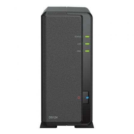 Synology Disk Station DS124 - Servidor NAS - RAM 1 GB - Gigabit Ethernet - iSCSI assistência