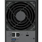 Synology Disk Station DS224+ - Servidor NAS - RAID (expansão de disco rígido) RAID 0, 1, JBOD - RAM 2 GB - Gigabit Ethernet - iSCSI assistência