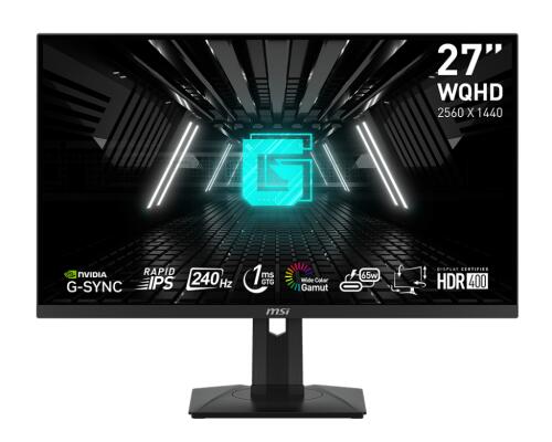 Monitor MSI G274QPX | 27" Plano | Rapid IPS | 2560x144