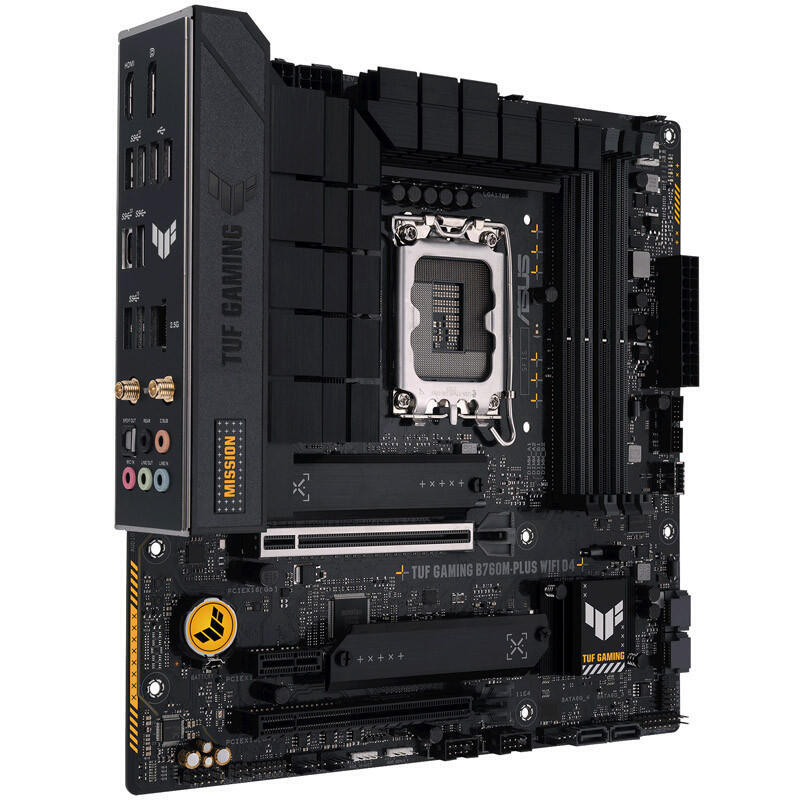 Placa Mãe | ASUS | TUF Gaming B760M-Plus WiFi D4 | LGA 1700 | B760