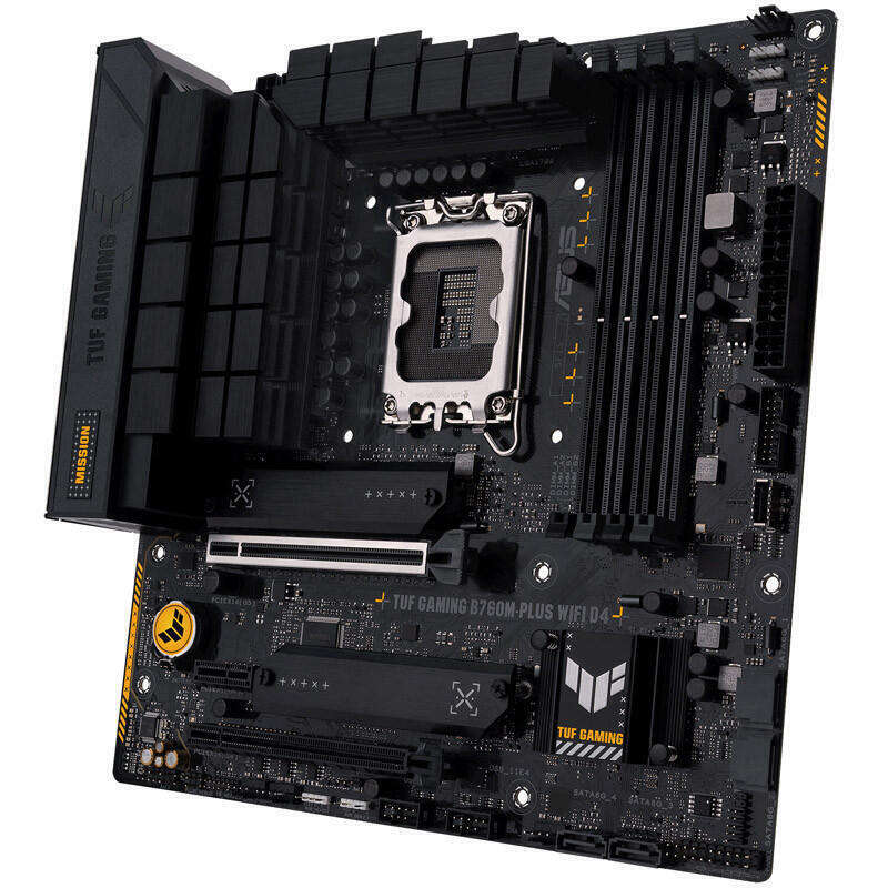 Placa Mãe | ASUS | TUF Gaming B760M-Plus WiFi D4 | LGA 1700 | B760