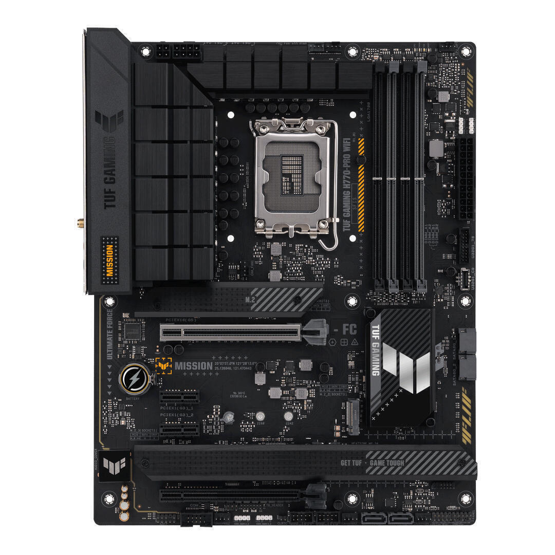 Placa Mãe | Asus | TUF Gaming H770-Pro WiFi | Socket LGA1700