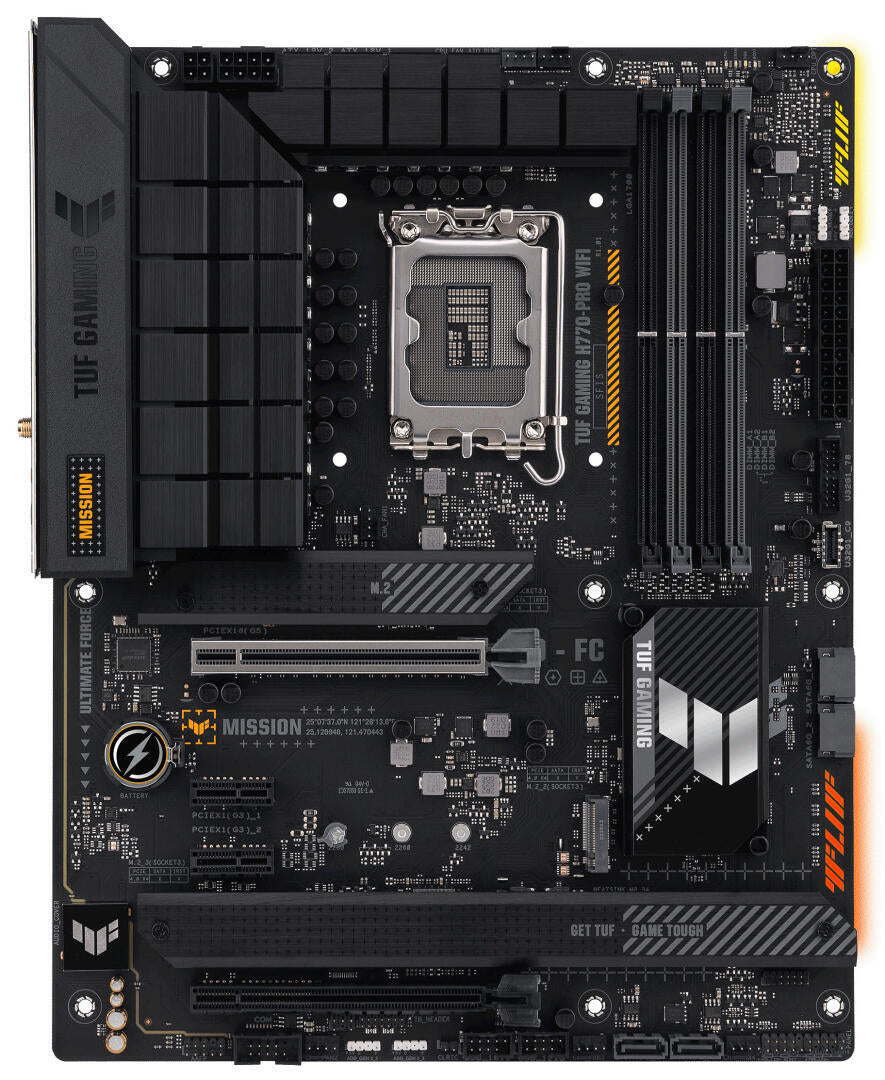 Placa Mãe | Asus | TUF Gaming H770-Pro WiFi | Socket LGA1700